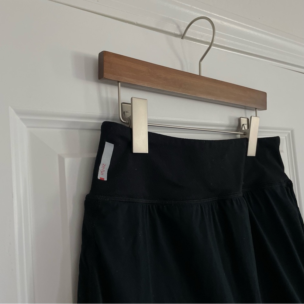 Zella Black Stretch Activewear Mini Skirt small - Picture 4 of 5
